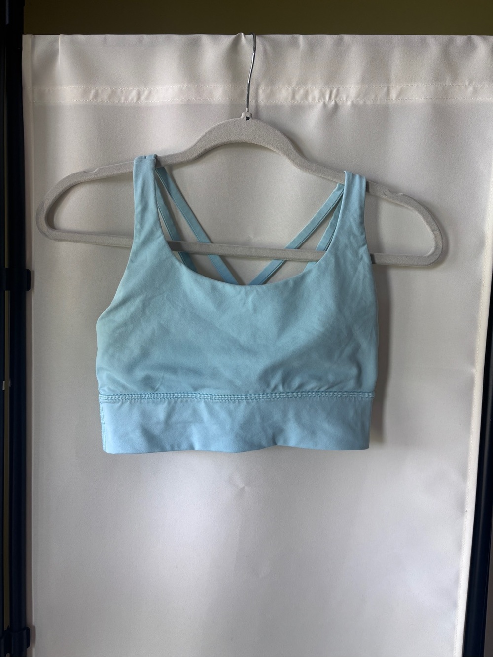 lululemon athletica Light Blue Double-Strap Sports Bra